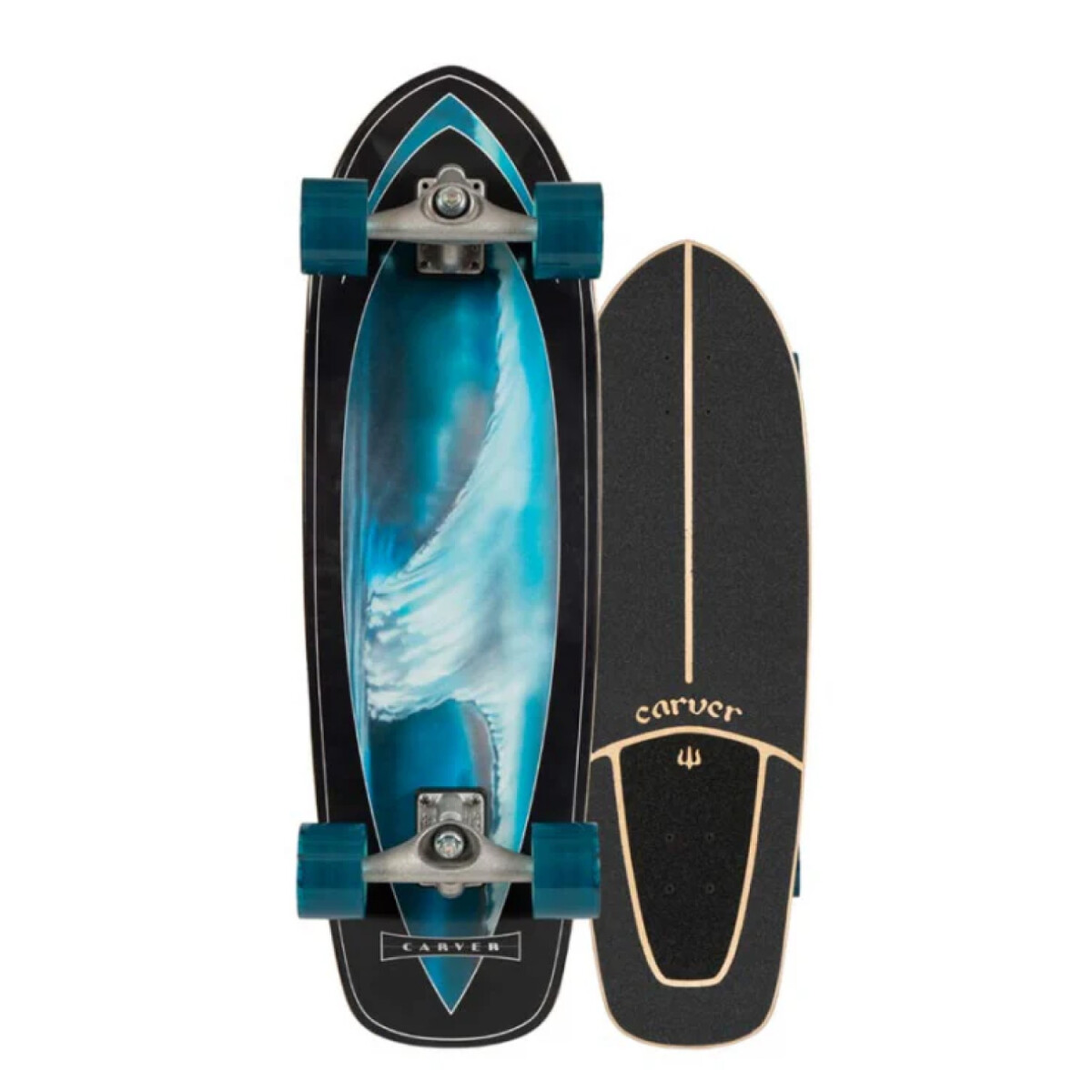 Complete Longboard Carver CX Super Surfer 32" 