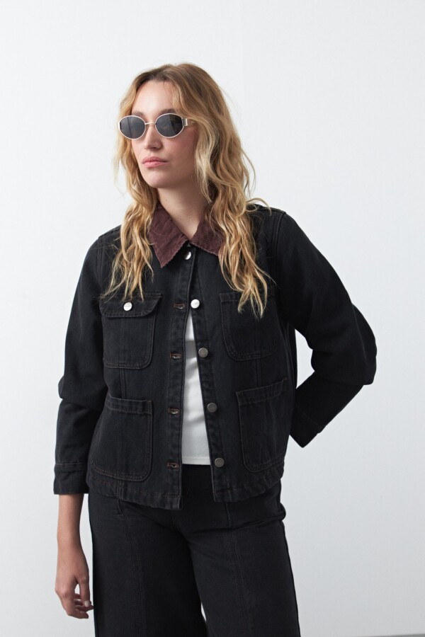 CAMPERA FERRAS Negro