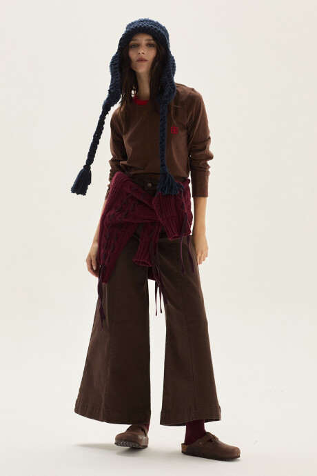 Remera Marigold Chocolate