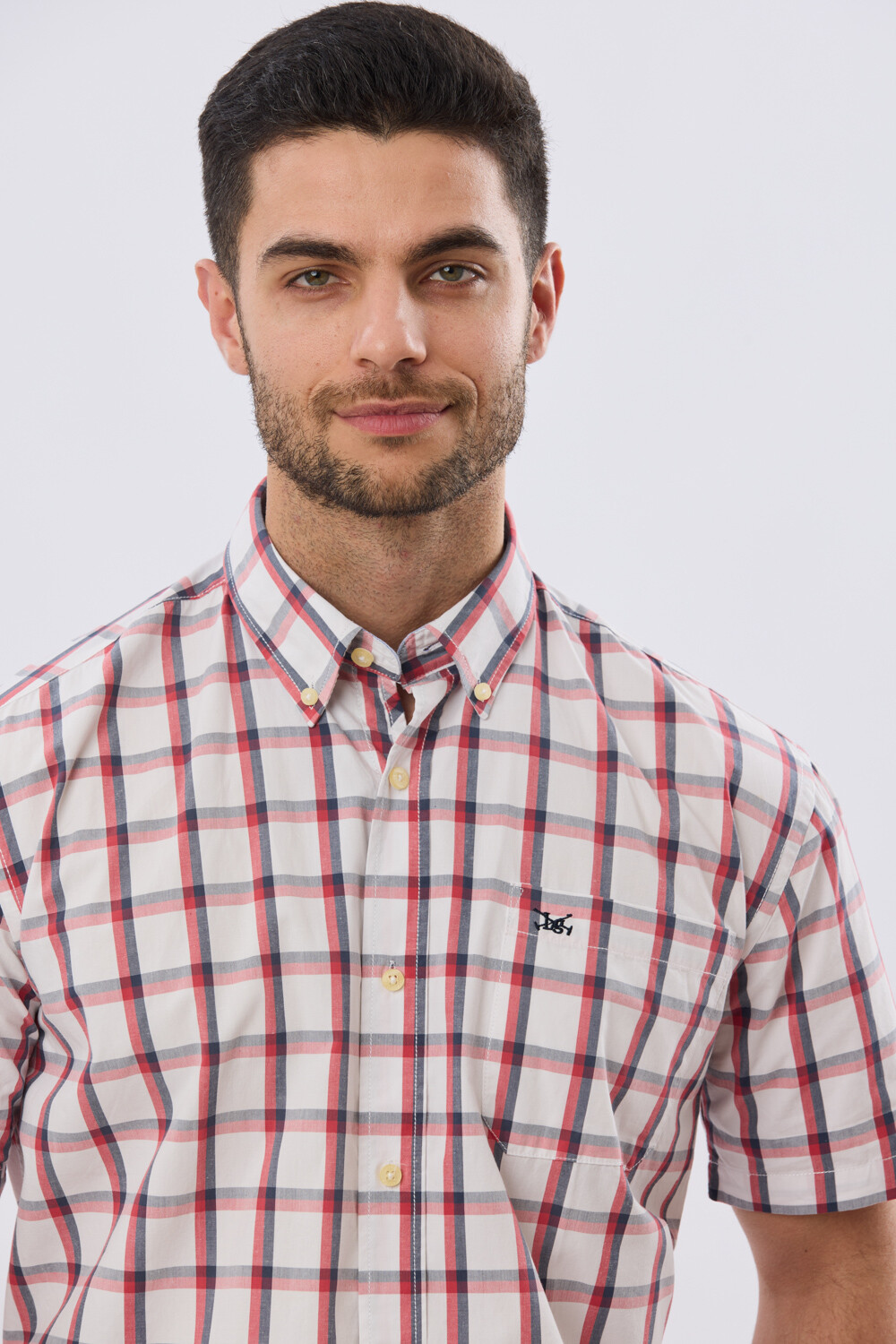 CAMISA CUADROS Rojo