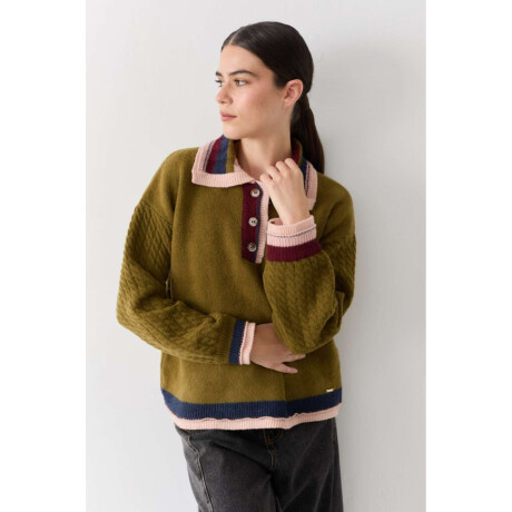 Buzo Polo Golf Verde