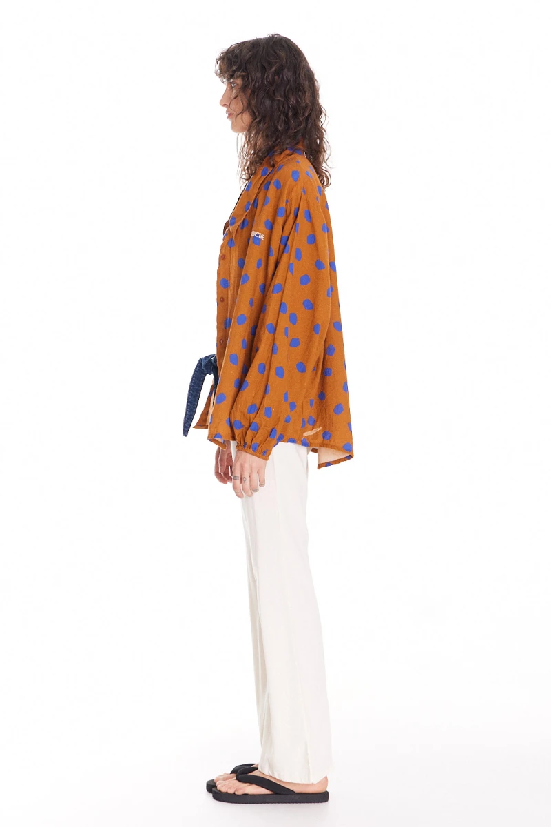Pantalón Brick Lino Crudo