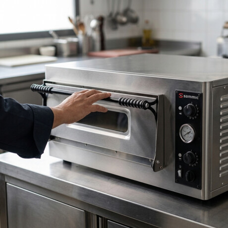 Horno para Pizza Una Cámara Eléctrico PO4 Horno para Pizza Una Cámara Eléctrico PO4