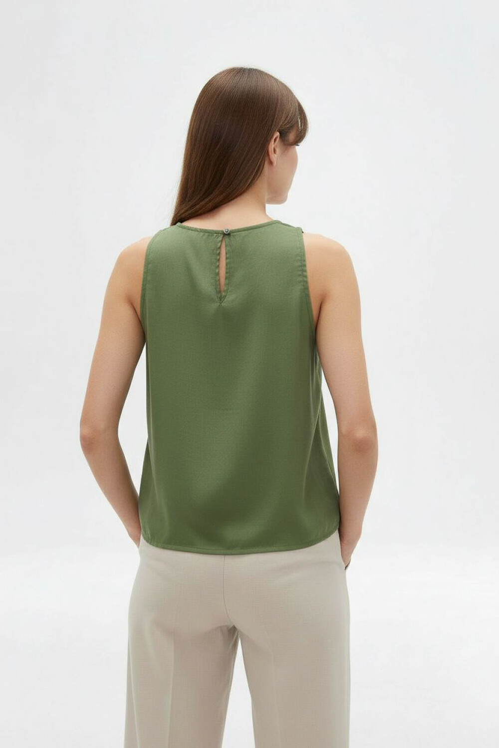 Musculosa Xilven Verde Oliva