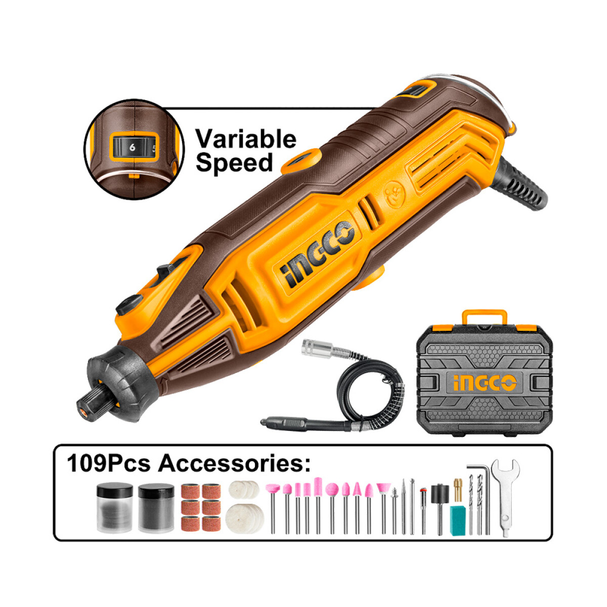 Mini Torno 130w C/accesorios 