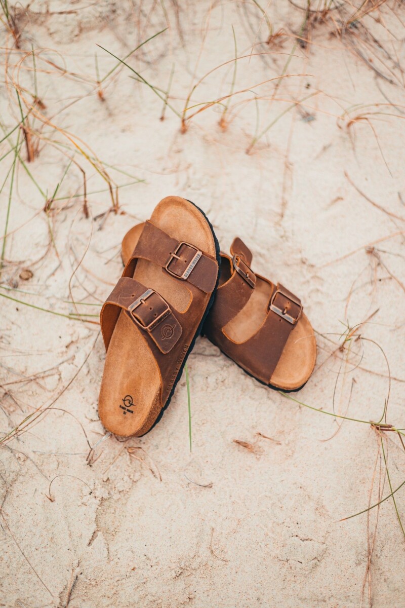 Sandalias Cuero / Marrón U