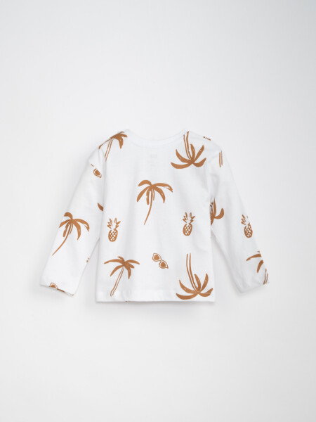 Remera estampa Blanco