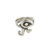 Anillo Ojo de Ra-Plata y Oro-Sin Piedra-AN5412 sinpiedra