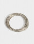 Pulseras Rígidas Sets De metal Set De Pulseras - Plateado Niquel