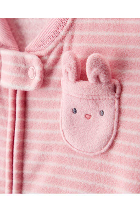 Bolsa de dormir de micropolar, bolsillo conejita Bolsa de dormir de micropolar, bolsillo conejita