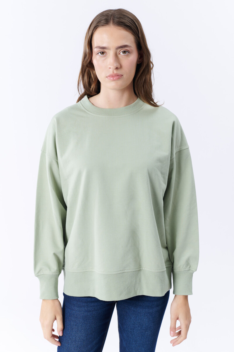 Buzo deportivo estampa - Verde 