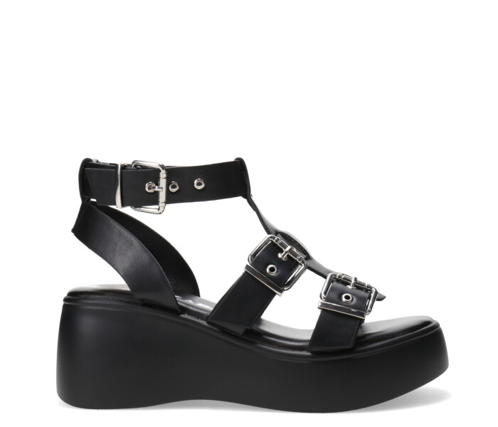 Sandalia DIXIE estilo romana Black