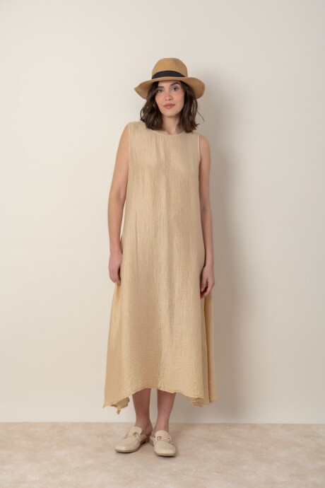 VESTIDO LUX LUNA Camel