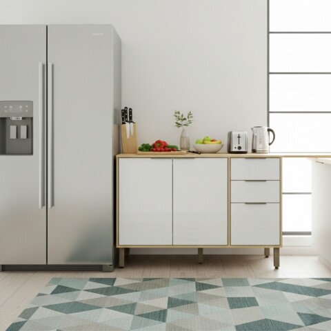 Tapa Mesada De Madera 120 cm Para Mueble De Cocina - Color Castaño Tapa Mesada De Madera 120 cm Para Mueble De Cocina - Color Castaño