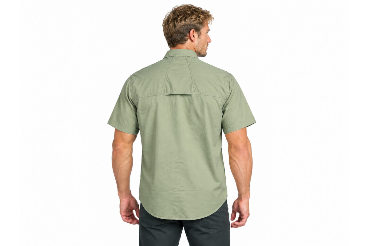 CAMISA HUNTER M CORTA UV+50 Verde
