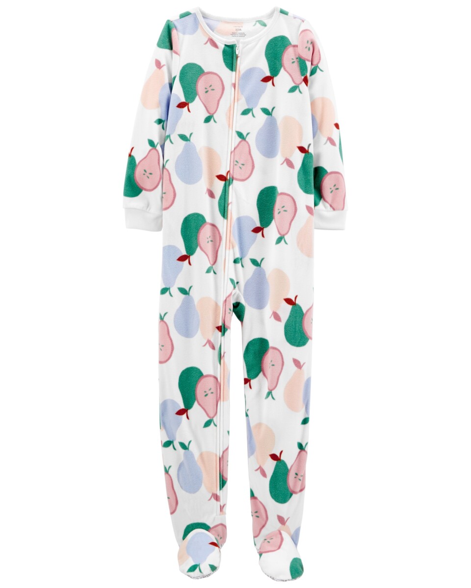 Pijama de una pieza de micropolar con pie 