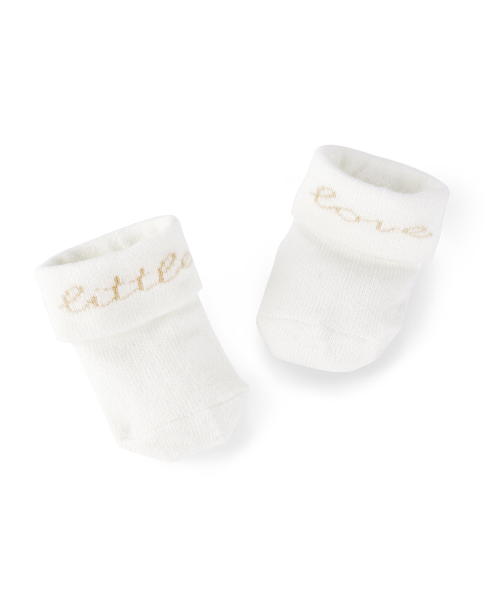 Pack dos pares de medias de algodón, con puño plegable Pack dos pares de medias de algodón, con puño plegable