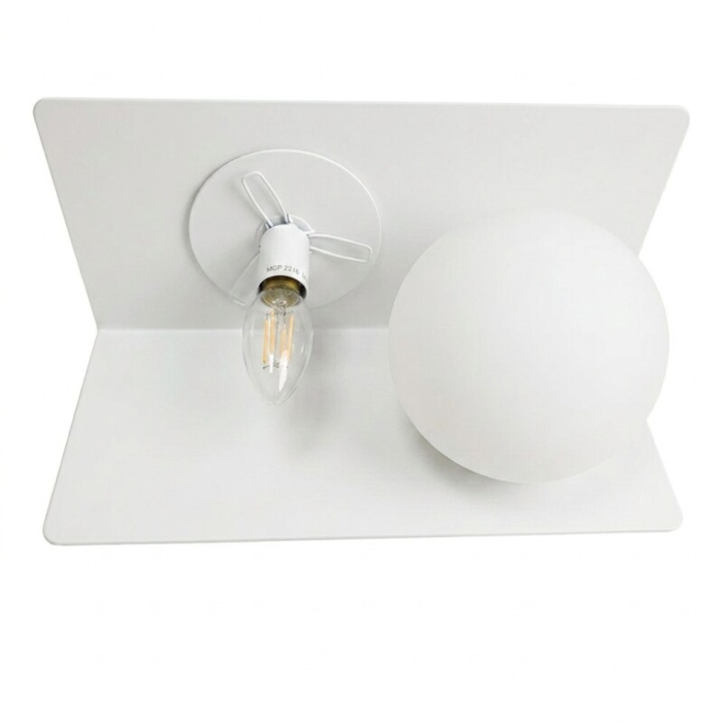 LUMINARIA DE PARED TODD Luminaria de Pared Todd Blanca