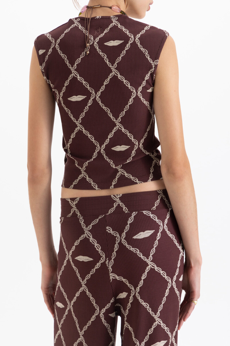 MUSCULOSA AURORA Chocolate