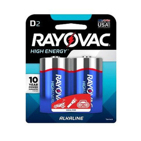 Pila D RAYOVAC blister x 2 Pila D RAYOVAC blister x 2