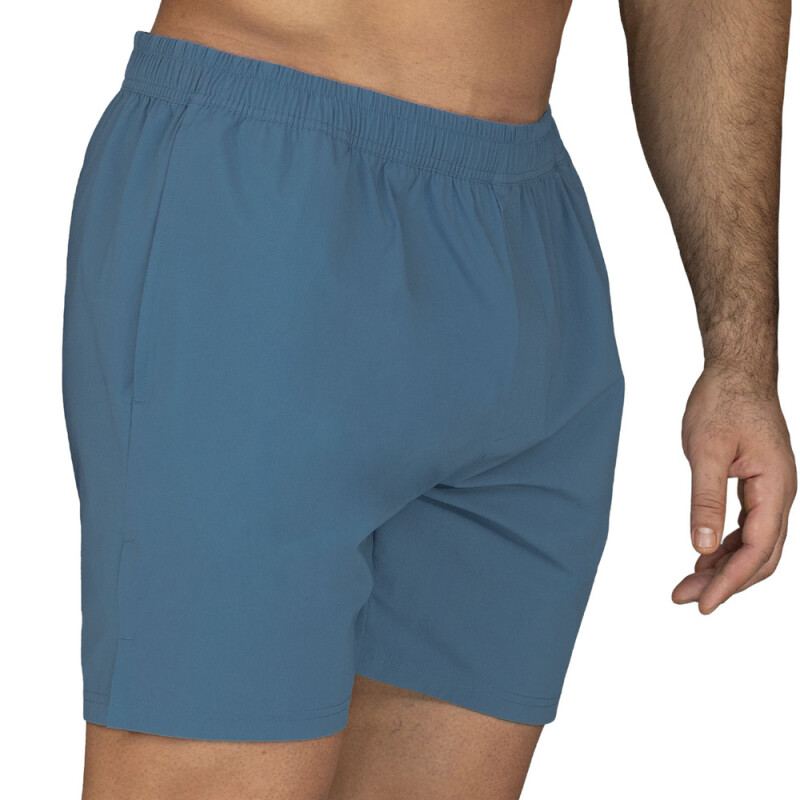 SHORT MEN POLY/SPX EVERLAST GLACIER 6" BL M6 AZUL CARIBE/CHUMBO/BLANCO