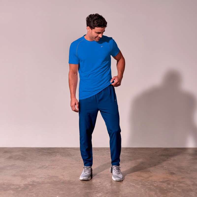 Camiseta London de Hombre Azul