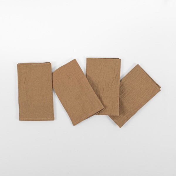 Set X 4 Servilletas 50x50 Bali Incense