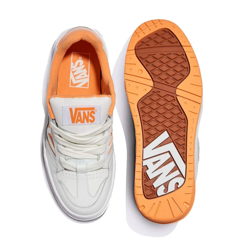 Championes Vans Upland de Mujer - VN000D1HZ34 Blanco-naranja