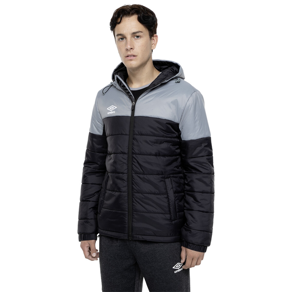 Campera Padded Umbro Hombre - Neg 