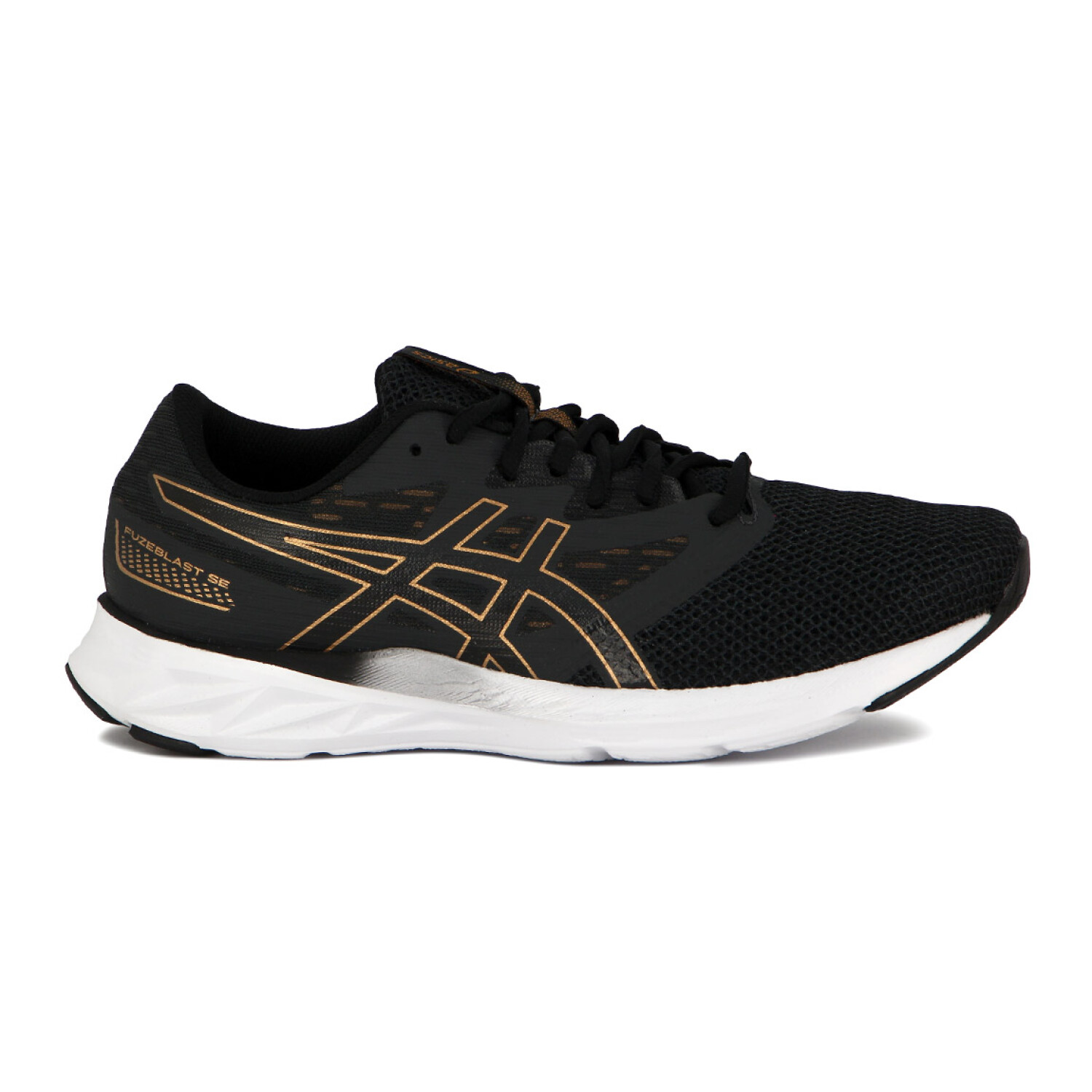 Champion De Hombre Asics Fuzeblast - Negro/oro - Negro-oro — Macri