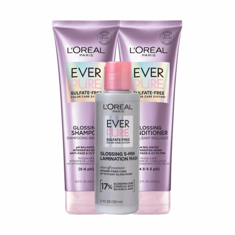 Pack L'Oréal Paris Ever Pure Glossing Brillo Intenso Pack L'Oréal Paris Ever Pure Glossing Brillo Intenso