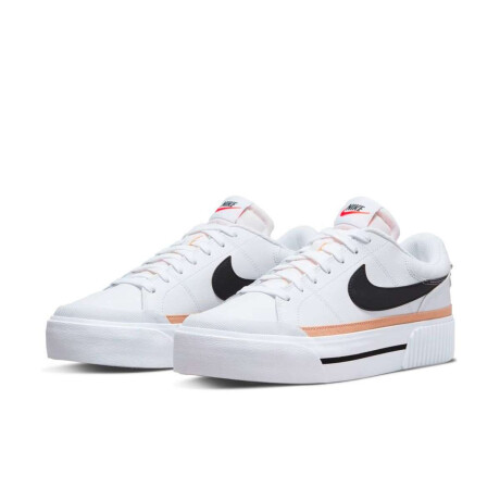 Championes Nike Court Legacy Lift de Mujer blanco