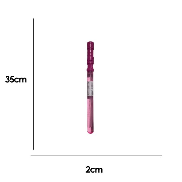 Burbujero espada rosa
