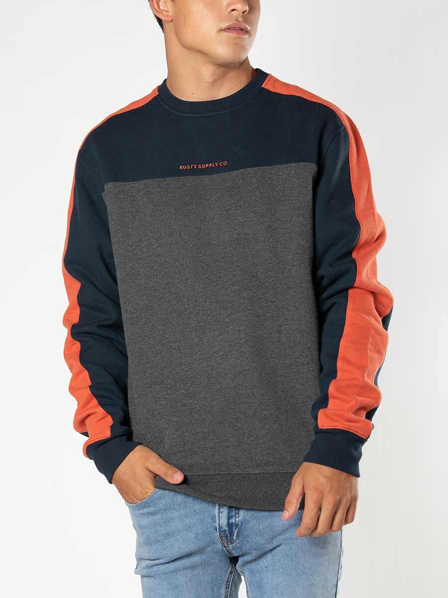 SWEATER ANDER RUSTY - Gris Oscuro 