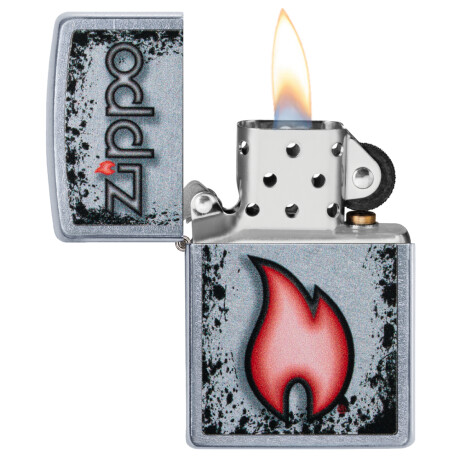 Encendedor Zippo Plata C/Diseño 0