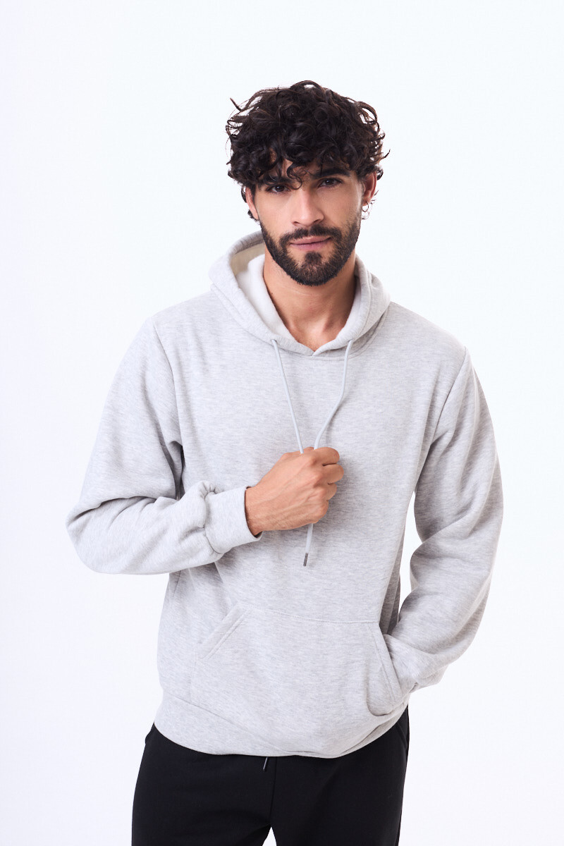 Buzo felpa Junin - Gris 