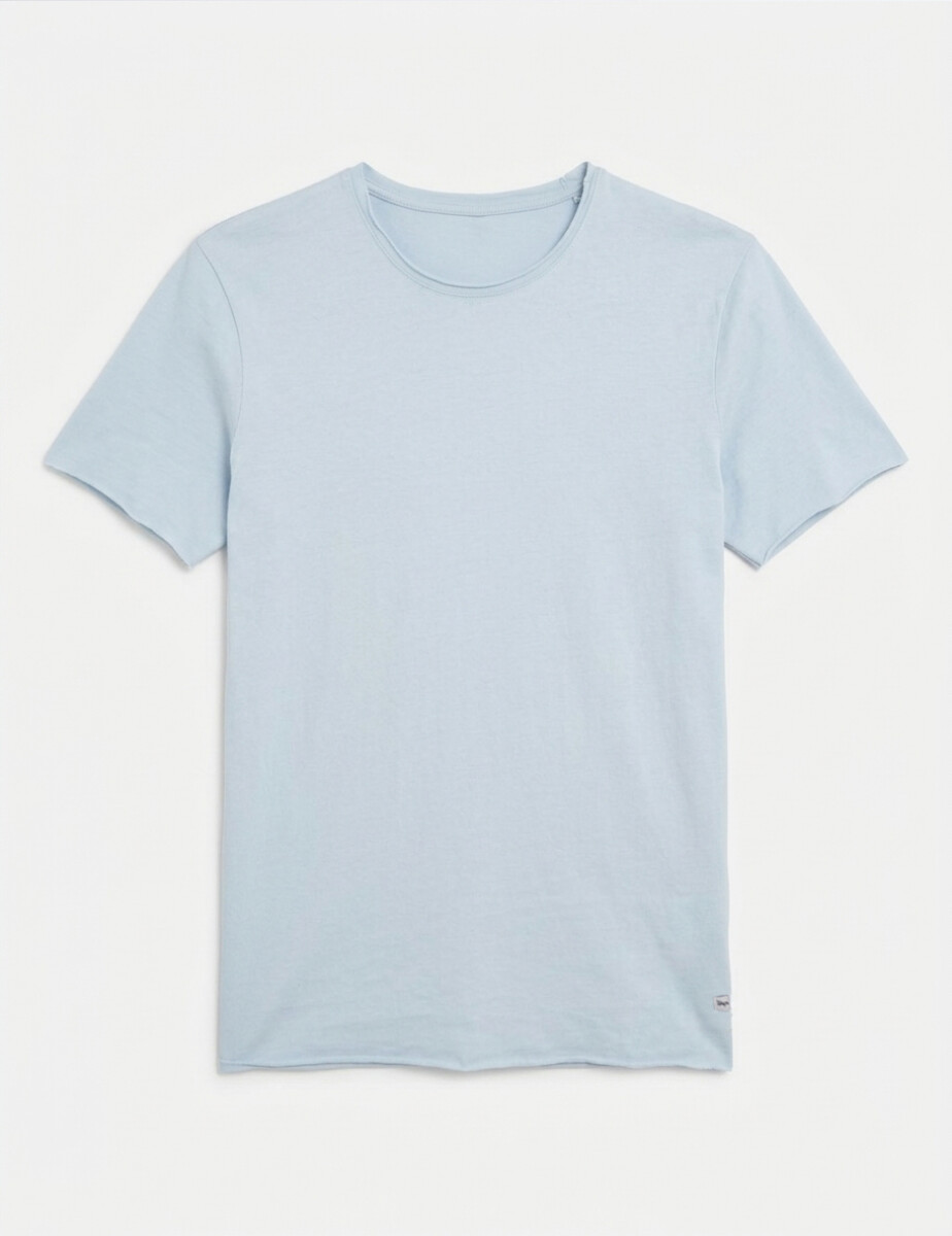 Remera básica Calt - Cielo 