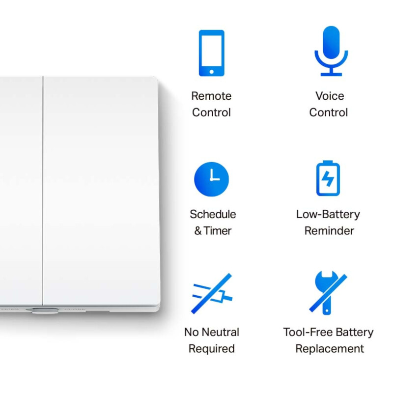 Interruptor de Luz Inteligente Tp-Link Tapo S210 Interruptor de Luz Inteligente Tp-Link Tapo S210