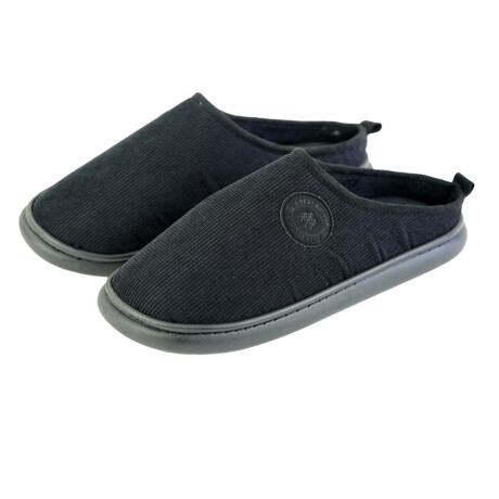 PANTUFLA CABALLERO PANA TIPO ZUECO SUELA ANCHA PANTUFLA CABALLERO PANA TIPO ZUECO SUELA ANCHA