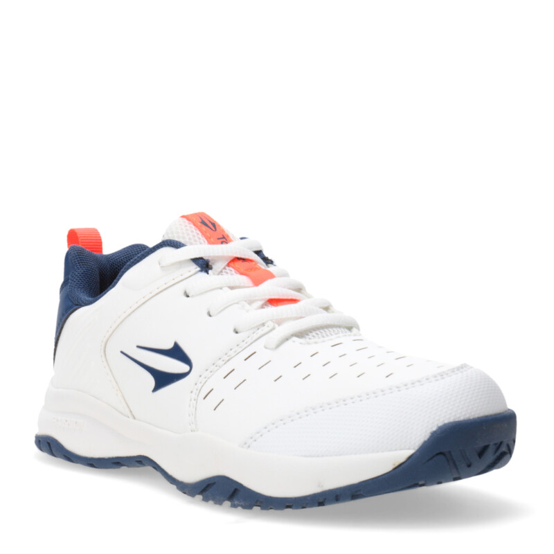 Championes Infantiles Topper Rod II Kids Blanco - Azul marino - Coral