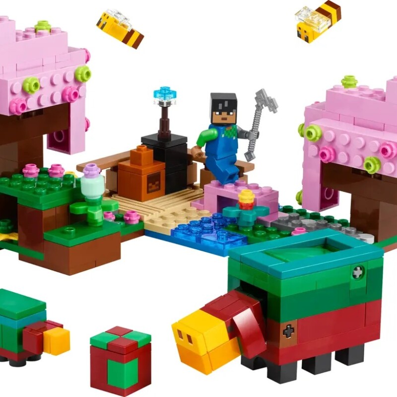 Lego Minecraft El Jardín De Los Cerezos 304 Piezas Lego Minecraft El Jardín De Los Cerezos 304 Piezas