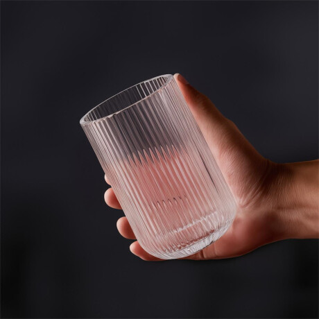 Vaso de Vidrio Line Set 6 Unidades Vaso de Vidrio Line Set 6 Unidades