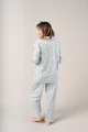 Pijama Abotonado 1059 Cielo