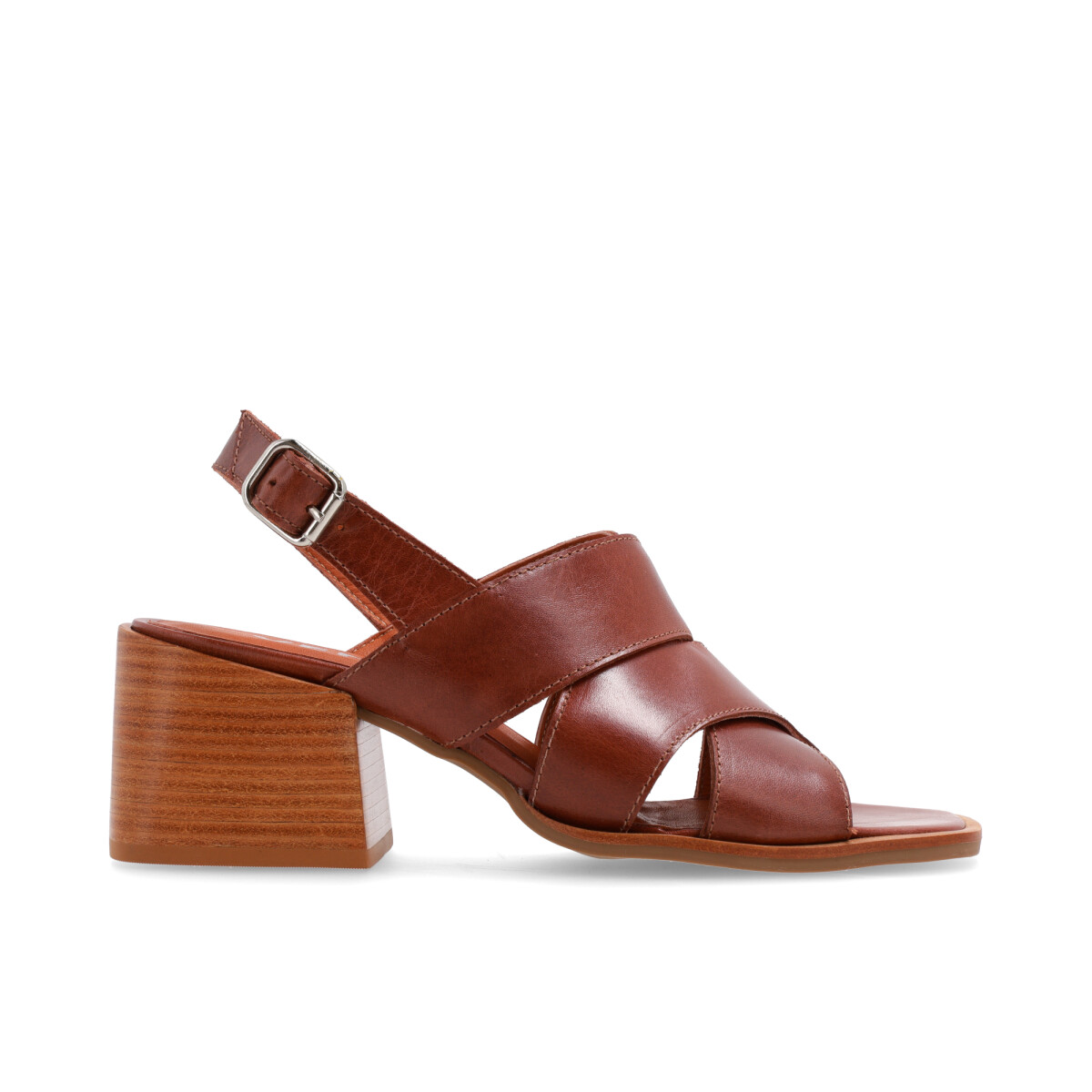 SANDALIAS CUERO VENET - PADRIO - MARRON 