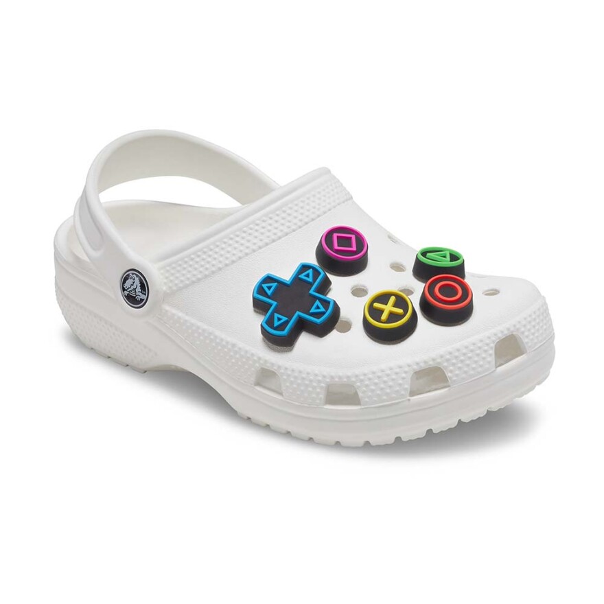Jibbitz Game Controller 5 Pack Multicolor