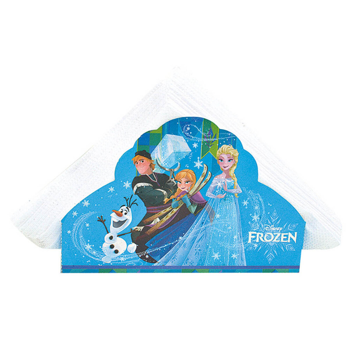 Servilletero con 15 Servilletas Disney Frozen 