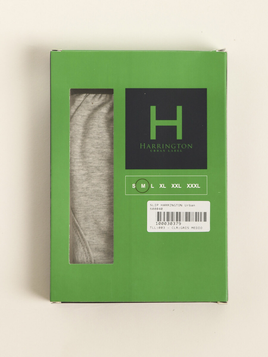 Boxer C/abertura Harrington Urban - Gris Medio 