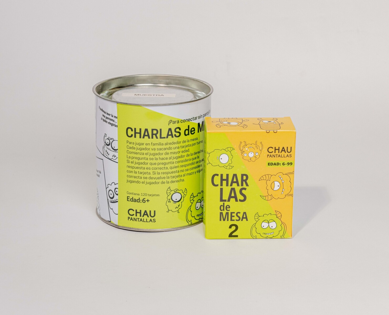 Pack Charlas de mesa 