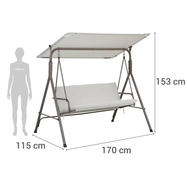 HAMACA DE JARDIN - TAUPE HAMACA DE JARDIN - TAUPE