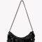 Cartera Sequins Negro
